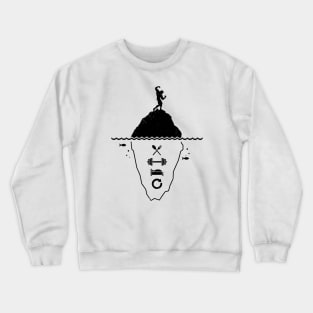 Iceberg Gains  - inverted Crewneck Sweatshirt